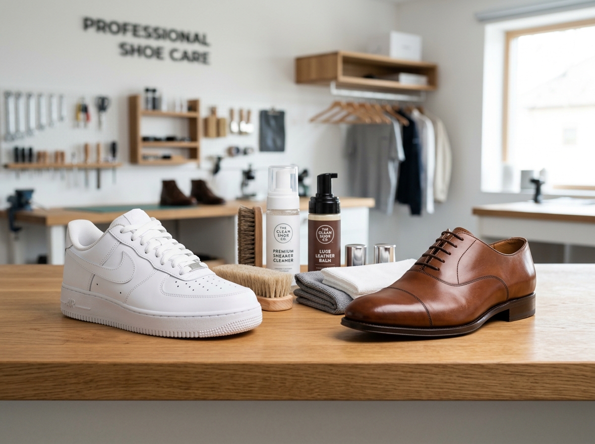 Shoe cleaning and sneaker care service